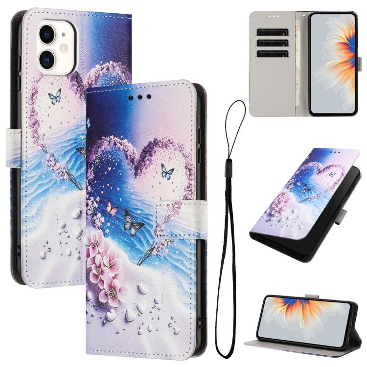 Color Drawing Pattern Leather Phone Case, For iPhone 12 Pro Max, For iPhone 11 Pro Max, For iPhone 11
