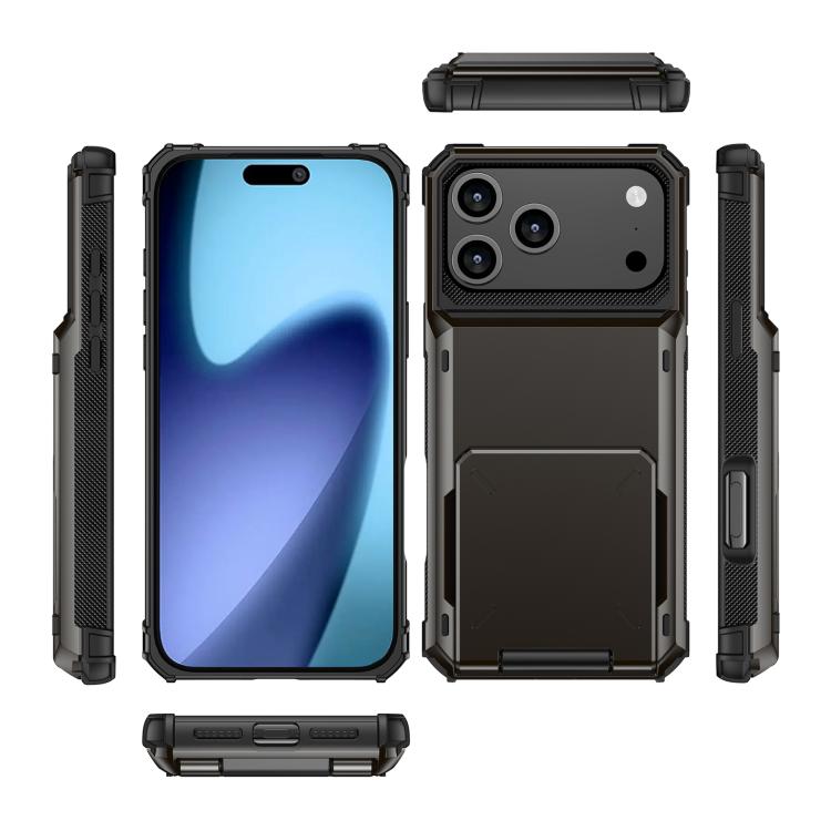 Scratch-Resistant Shockproof Heavy Duty Rugged Armor Phone Case, For iPhone 17 Pro Max, For iPhone 17 Pro