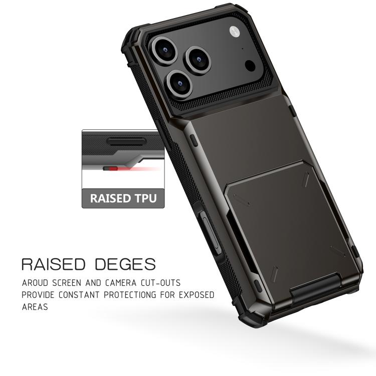 Scratch-Resistant Shockproof Heavy Duty Rugged Armor Phone Case, For iPhone 17 Pro