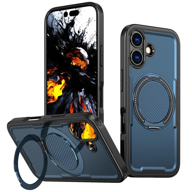 Metal 360 Degree Rotation Holder MagSafe Phone Case, For iPhone 17 Pro Max, For iPhone 17 Pro, For iPhone 17, For iPhone 17 Air