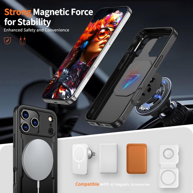 Metal 360 Degree Rotation Holder MagSafe Phone Case, For iPhone 17 Pro Max, For iPhone 17 Pro, For iPhone 17, For iPhone 17 Air