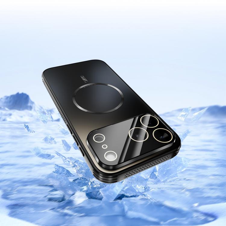 ABEEL Heat Dissipation Frosted MagSafe Phone Case with Lens Film, For iPhone 17 Pro Max, For iPhone 17 Pro, For iPhone 17, For iPhone 17 Air