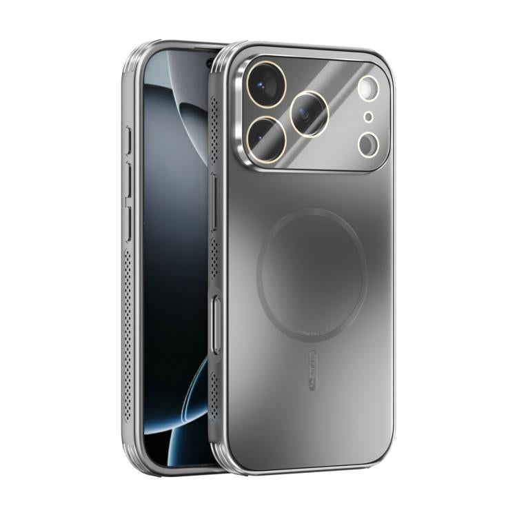 ABEEL Heat Dissipation Frosted MagSafe Phone Case with Lens Film, For iPhone 17 Pro Max, For iPhone 17 Pro, For iPhone 17, For iPhone 17 Air