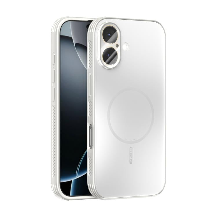 ABEEL Heat Dissipation Frosted MagSafe Phone Case with Lens Film, For iPhone 17 Pro Max, For iPhone 17 Pro, For iPhone 17, For iPhone 17 Air