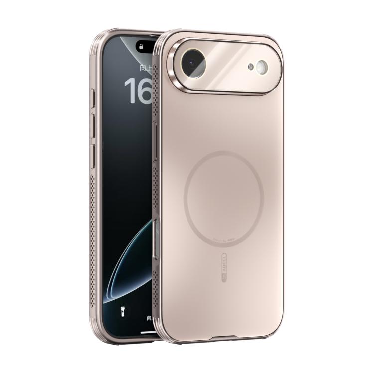 ABEEL Heat Dissipation Frosted MagSafe Phone Case with Lens Film, For iPhone 17 Pro Max, For iPhone 17 Pro, For iPhone 17, For iPhone 17 Air