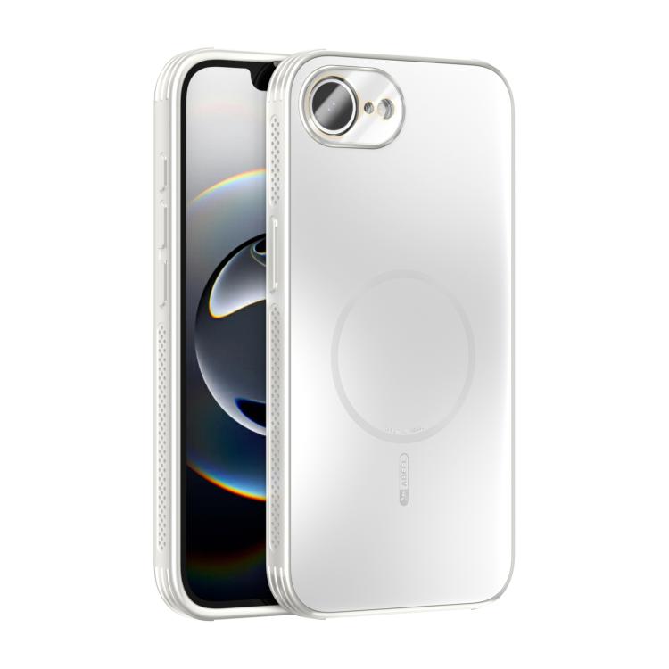 ABEEL Heat Dissipation Frosted MagSafe Phone Case with Lens Film, For iPhone 16e, For iPhone 16 Pro Max, For iPhone 16 Pro, For iPhone 16 Plus