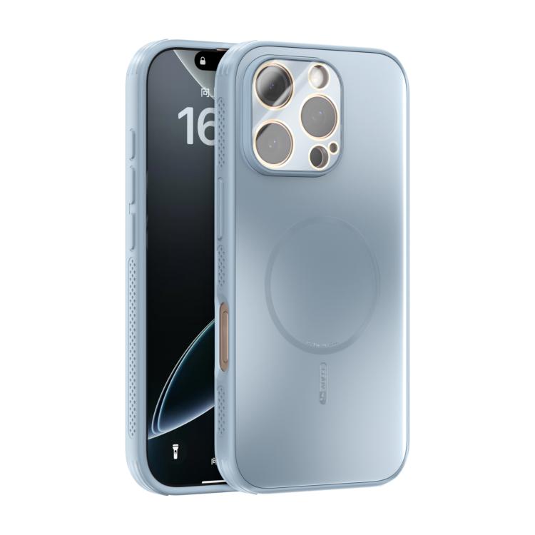 ABEEL Heat Dissipation Frosted MagSafe Phone Case with Lens Film, For iPhone 16e, For iPhone 16 Pro Max, For iPhone 16 Pro, For iPhone 16 Plus