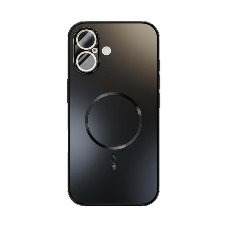 ABEEL Heat Dissipation Frosted MagSafe Phone Case with Lens Film, For iPhone 16, For iPhone 15 Pro Max, For iPhone 15 Pro, For iPhone 15 Plus