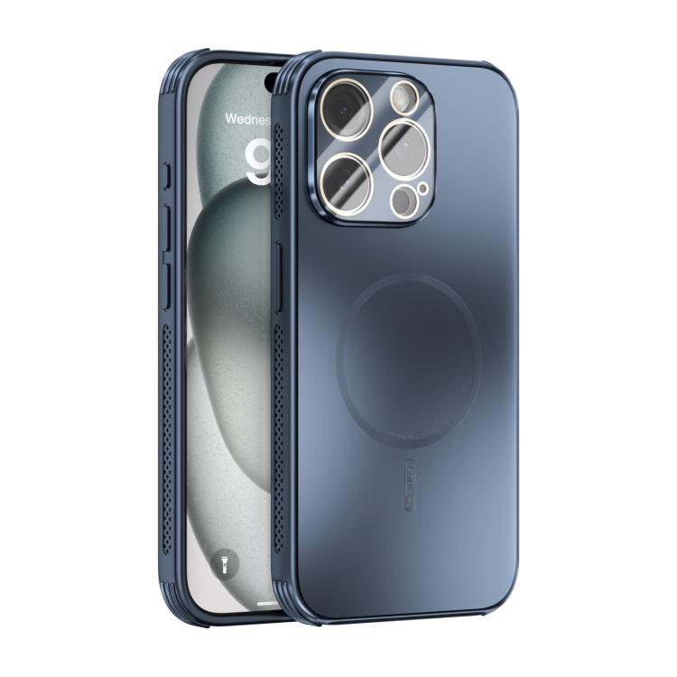 ABEEL Heat Dissipation Frosted MagSafe Phone Case with Lens Film, For iPhone 16, For iPhone 15 Pro Max, For iPhone 15 Pro, For iPhone 15 Plus