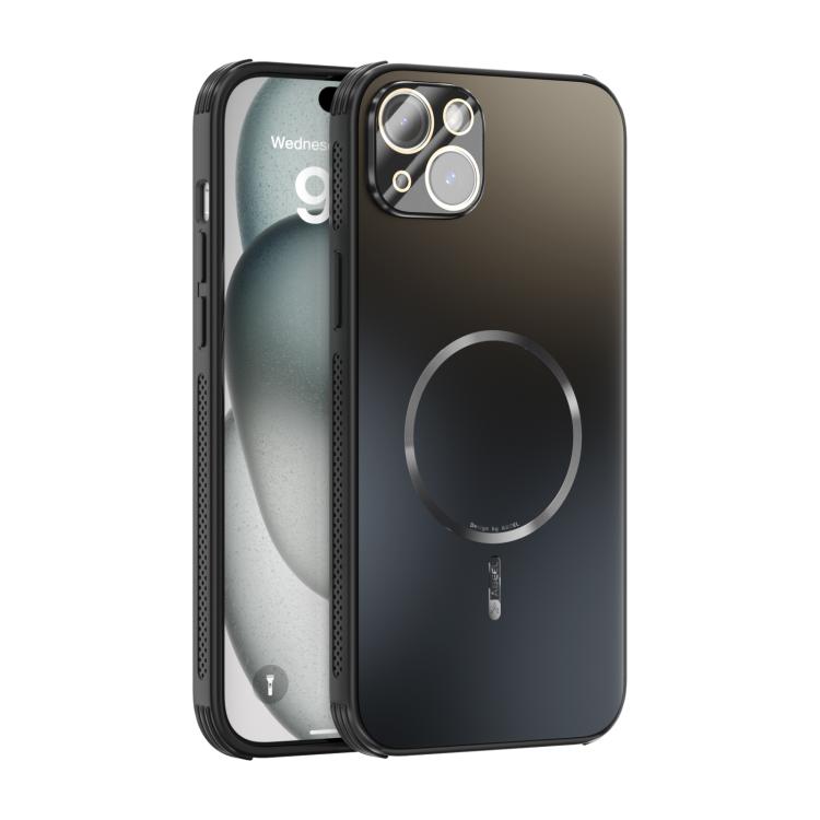 ABEEL Heat Dissipation Frosted MagSafe Phone Case with Lens Film, For iPhone 16, For iPhone 15 Pro Max, For iPhone 15 Pro, For iPhone 15 Plus