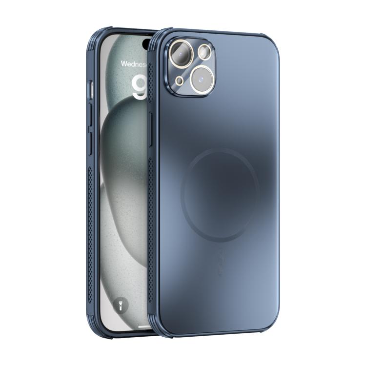 ABEEL Heat Dissipation Frosted MagSafe Phone Case with Lens Film, For iPhone 16, For iPhone 15 Pro Max, For iPhone 15 Pro, For iPhone 15 Plus