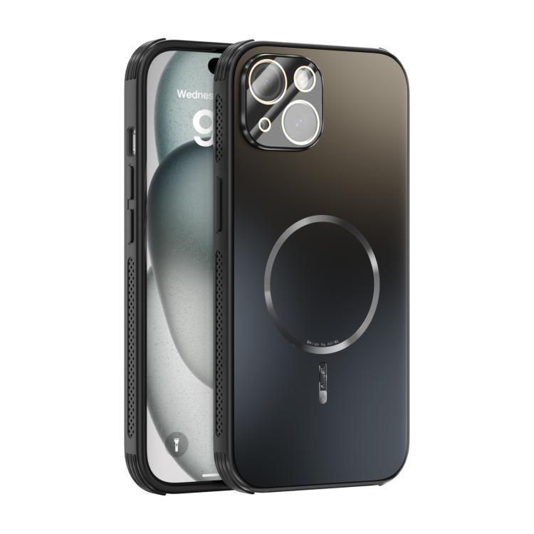 ABEEL Heat Dissipation Frosted MagSafe Phone Case with Lens Film, For iPhone 15, For iPhone 14 Plus, For iPhone 14, For iPhone 14 Pro