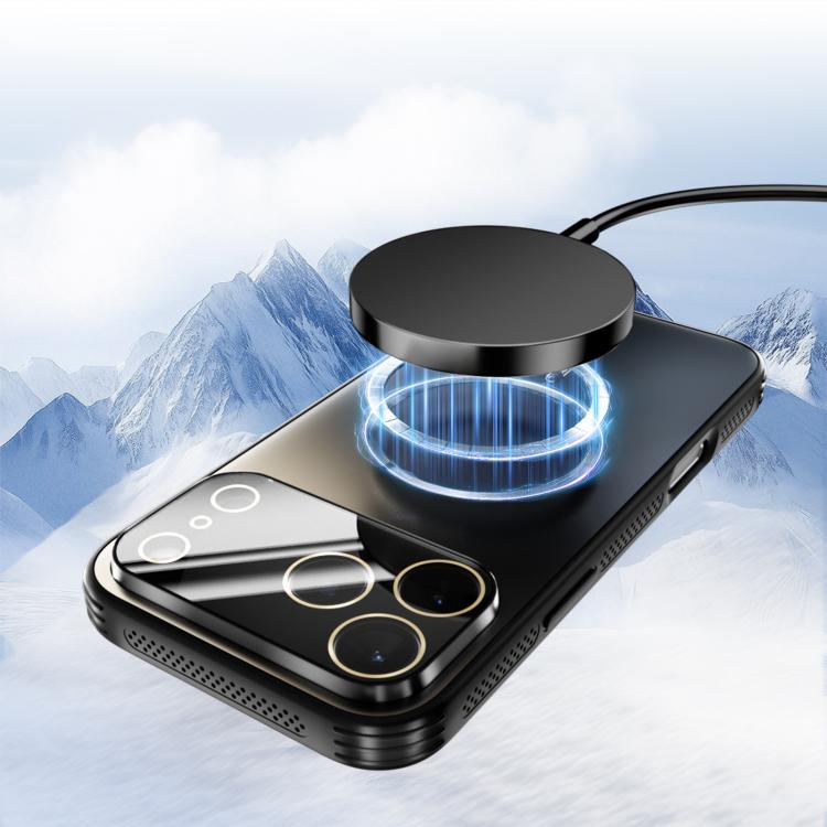 ABEEL Heat Dissipation Frosted MagSafe Phone Case with Lens Film, For iPhone 14 Pro Max, For iPhone 13 Pro Max, For iPhone 13 Pro, For iPhone 13