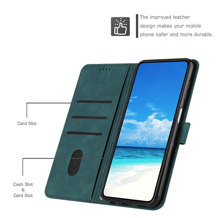Skin Feel Heart Embossed Leather Phone Case with Long Lanyard, For iPhone 17 Pro Max, For iPhone 17 Pro, For iPhone 17, For iPhone 17 Air