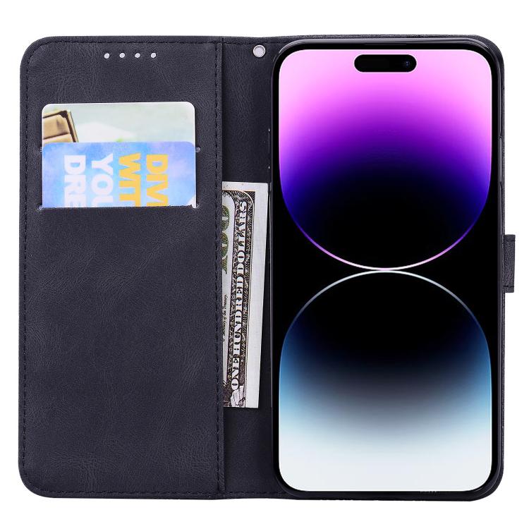 Retro Skin Feel Butterflies Embossing Horizontal Flip Leather Phone Case, For iPhone 17 Pro Max, For iPhone 17 Pro, For iPhone 17, For iPhone 17 Air