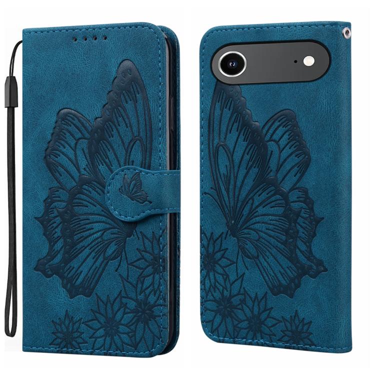 Retro Skin Feel Butterflies Embossing Horizontal Flip Leather Phone Case, For iPhone 17 Pro Max, For iPhone 17 Pro, For iPhone 17, For iPhone 17 Air