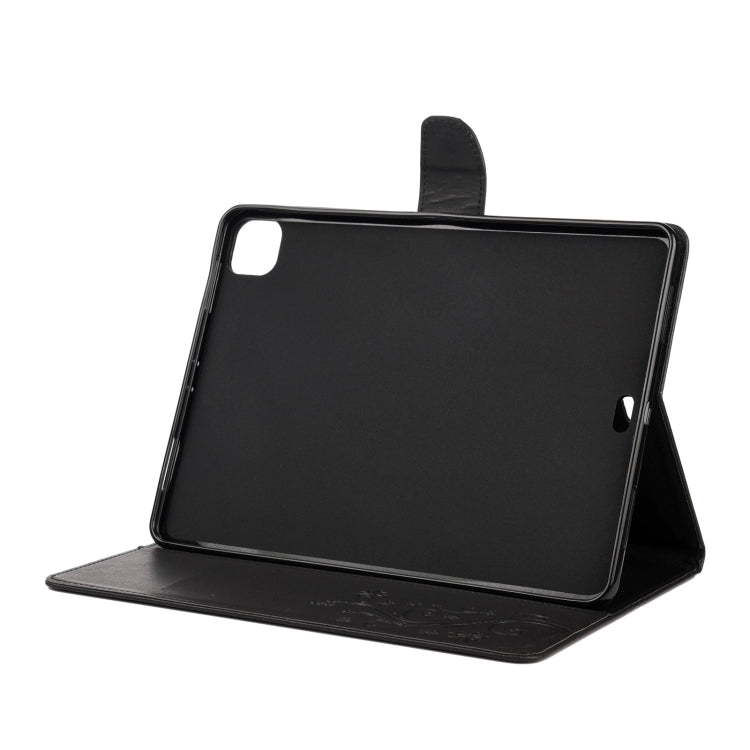 Butterfly Flower Embossing Pattern Horizontal Flip Leather Case with Holder & Card Slots & Wallet, For iPad Pro 11 (2020)