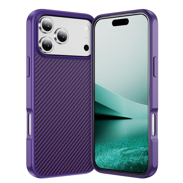 Carbon Fiber Texture Skin-feel MagSafe Phone Case, For iPhone 17 Pro Max, For iPhone 17 Pro, For iPhone 17, For iPhone 17 Air, For iPhone 16 Pro Max, For iPhone 16 Pro
