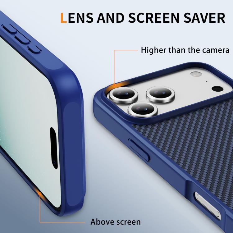 Carbon Fiber Texture Skin-feel MagSafe Phone Case, For iPhone 17 Pro Max, For iPhone 17 Pro, For iPhone 17, For iPhone 17 Air, For iPhone 16 Pro Max, For iPhone 16 Pro