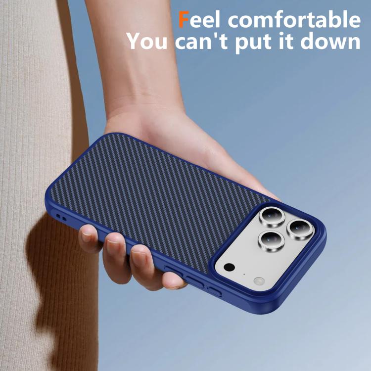 Carbon Fiber Texture Skin-feel MagSafe Phone Case, For iPhone 17 Pro Max, For iPhone 17 Pro, For iPhone 17, For iPhone 17 Air, For iPhone 16 Pro Max, For iPhone 16 Pro