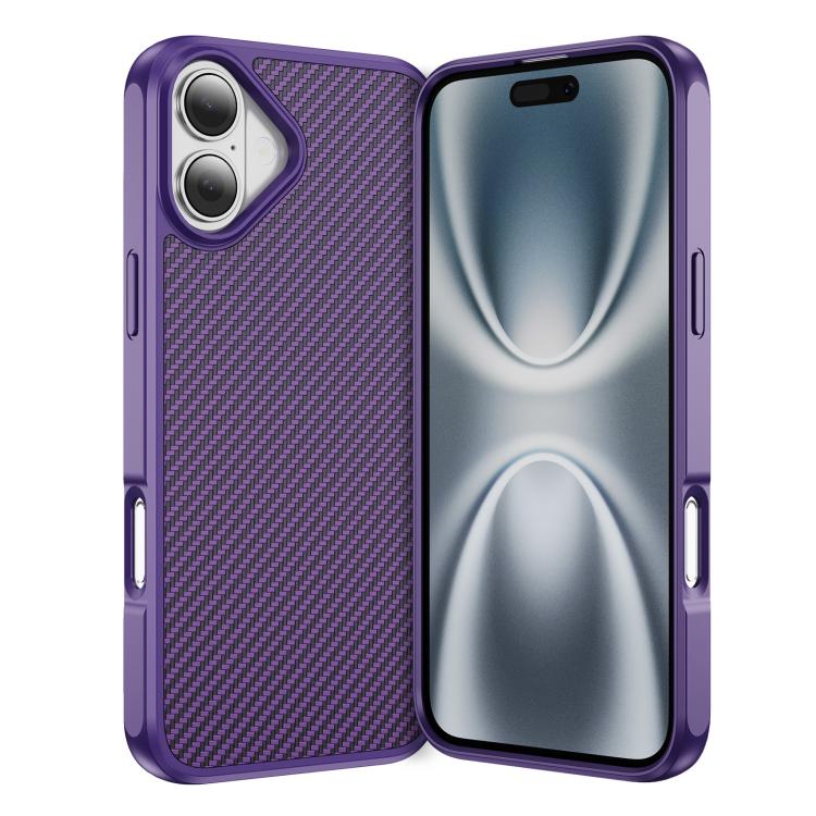 Carbon Fiber Texture Skin-feel MagSafe Phone Case, For iPhone 17 Pro Max, For iPhone 17 Pro, For iPhone 17, For iPhone 17 Air, For iPhone 16 Pro Max, For iPhone 16 Pro