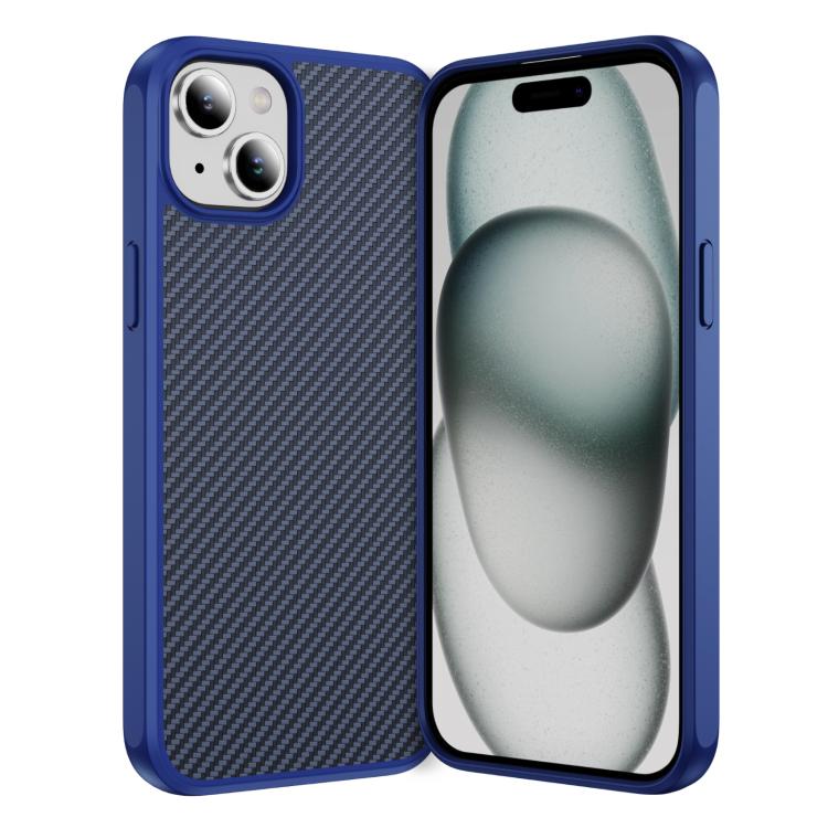Carbon Fiber Texture Skin-feel MagSafe Phone Case, For iPhone 16 Plus, For iPhone 16, For iPhone 15 Pro Max, For iPhone 15 Pro, For iPhone 15 Plus, For iPhone 15