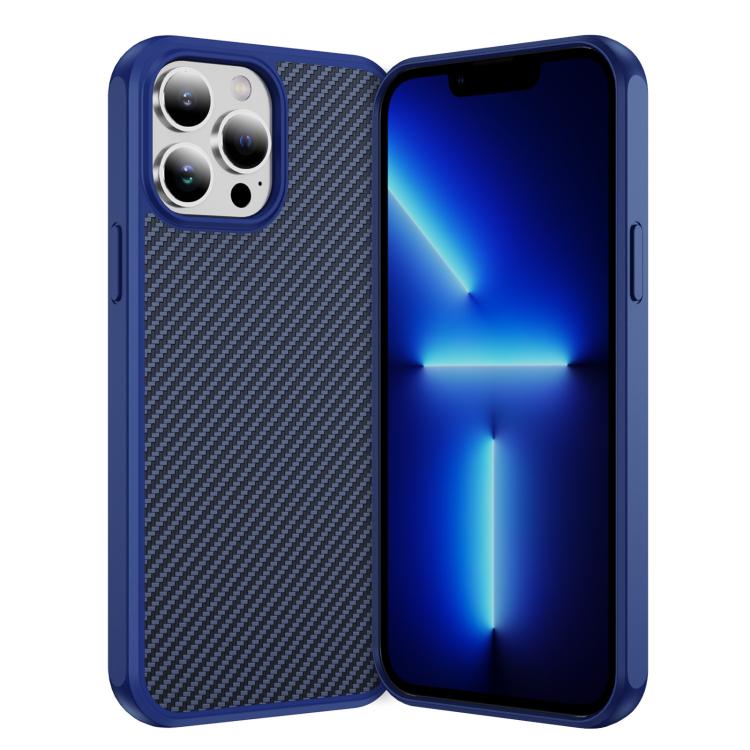 Carbon Fiber Texture Skin-feel MagSafe Phone Case, For iPhone 13 Pro Max, For iPhone 13 Pro