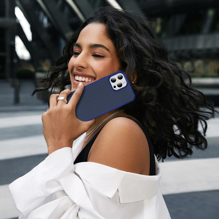 Carbon Fiber Texture Skin-feel MagSafe Phone Case, For iPhone 13 Pro Max, For iPhone 13 Pro