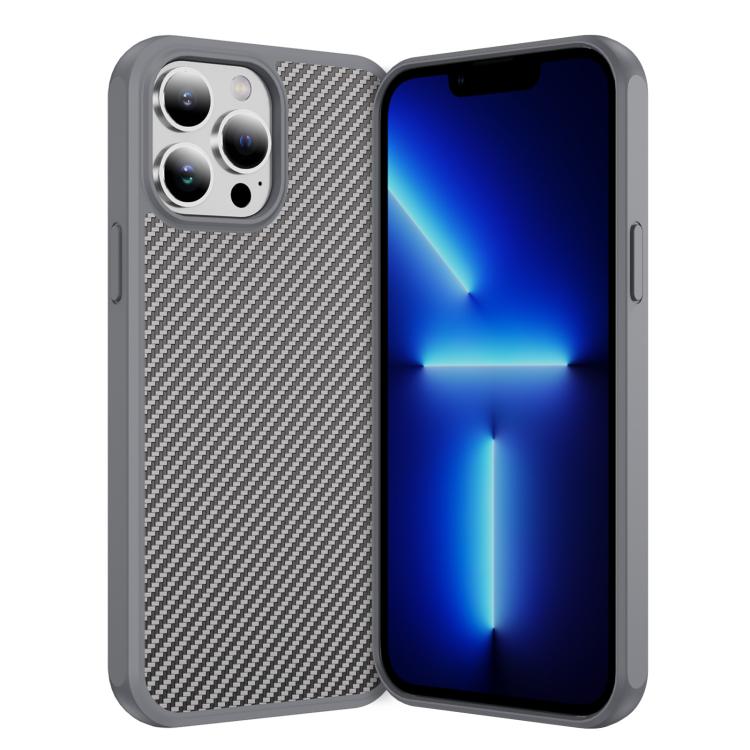 Carbon Fiber Texture Skin-feel MagSafe Phone Case, For iPhone 13 Pro Max, For iPhone 13 Pro