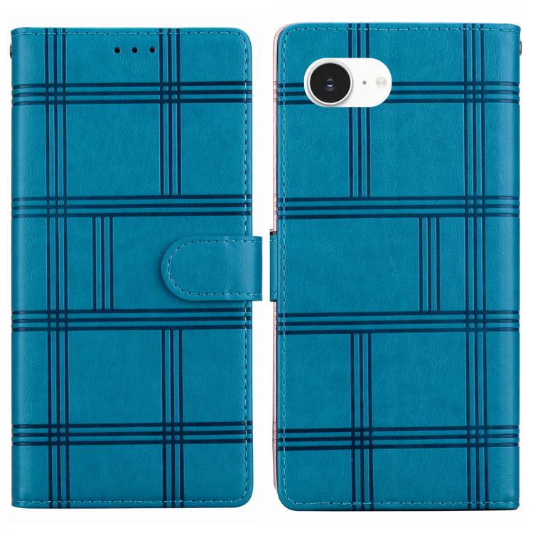 Embossed Checkered Leather Phone Case, For iPhone 17 Pro Max, For iPhone 17 Pro, For iPhone 17, For iPhone 17 Air, For iPhone 16e, For iPhone 16 Pro Max