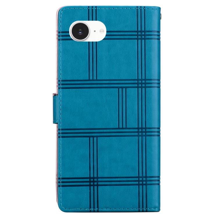 Embossed Checkered Leather Phone Case, For iPhone 17 Pro Max, For iPhone 17 Pro, For iPhone 17, For iPhone 17 Air, For iPhone 16e, For iPhone 16 Pro Max