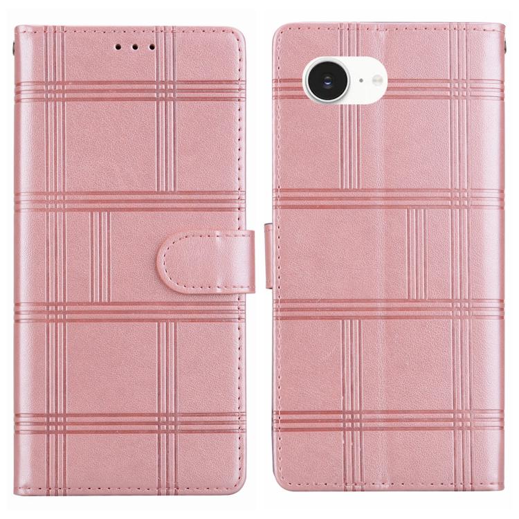 Embossed Checkered Leather Phone Case, For iPhone 17 Pro Max, For iPhone 17 Pro, For iPhone 17, For iPhone 17 Air, For iPhone 16e, For iPhone 16 Pro Max