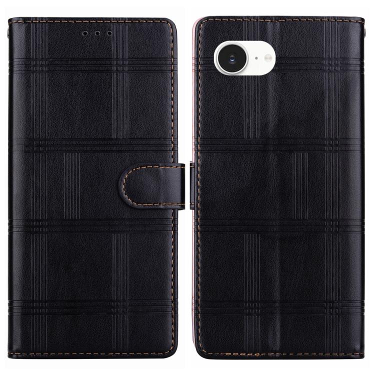 Embossed Checkered Leather Phone Case, For iPhone 17 Pro Max, For iPhone 17 Pro, For iPhone 17, For iPhone 17 Air, For iPhone 16e, For iPhone 16 Pro Max
