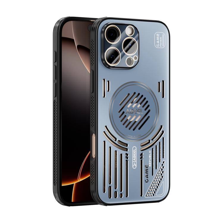 ABEEL Ice Fox Series Magsafe Heat Sink Cooling Phone Case, For iPhone 16e, For iPhone 16 Pro Max, For iPhone 16 Pro, For iPhone 16