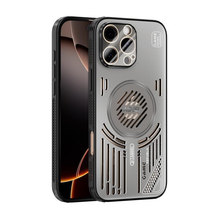 ABEEL Ice Fox Series Magsafe Heat Sink Cooling Phone Case, For iPhone 16e, For iPhone 16 Pro Max, For iPhone 16 Pro, For iPhone 16