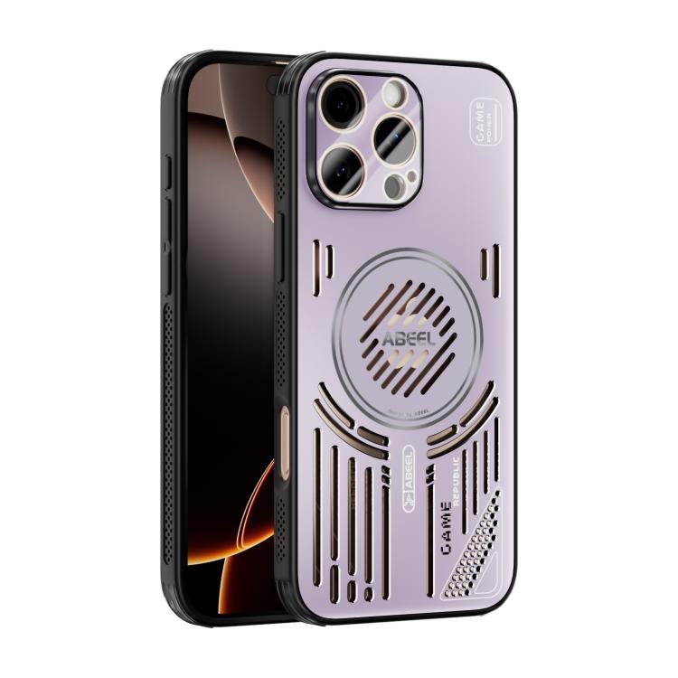 ABEEL Ice Fox Series Magsafe Heat Sink Cooling Phone Case, For iPhone 16e, For iPhone 16 Pro Max, For iPhone 16 Pro, For iPhone 16