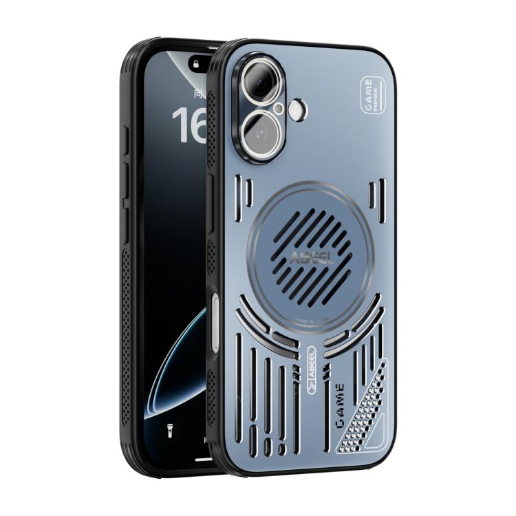 ABEEL Ice Fox Series Magsafe Heat Sink Cooling Phone Case, For iPhone 16e, For iPhone 16 Pro Max, For iPhone 16 Pro, For iPhone 16
