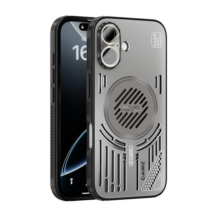 ABEEL Ice Fox Series Magsafe Heat Sink Cooling Phone Case, For iPhone 16e, For iPhone 16 Pro Max, For iPhone 16 Pro, For iPhone 16