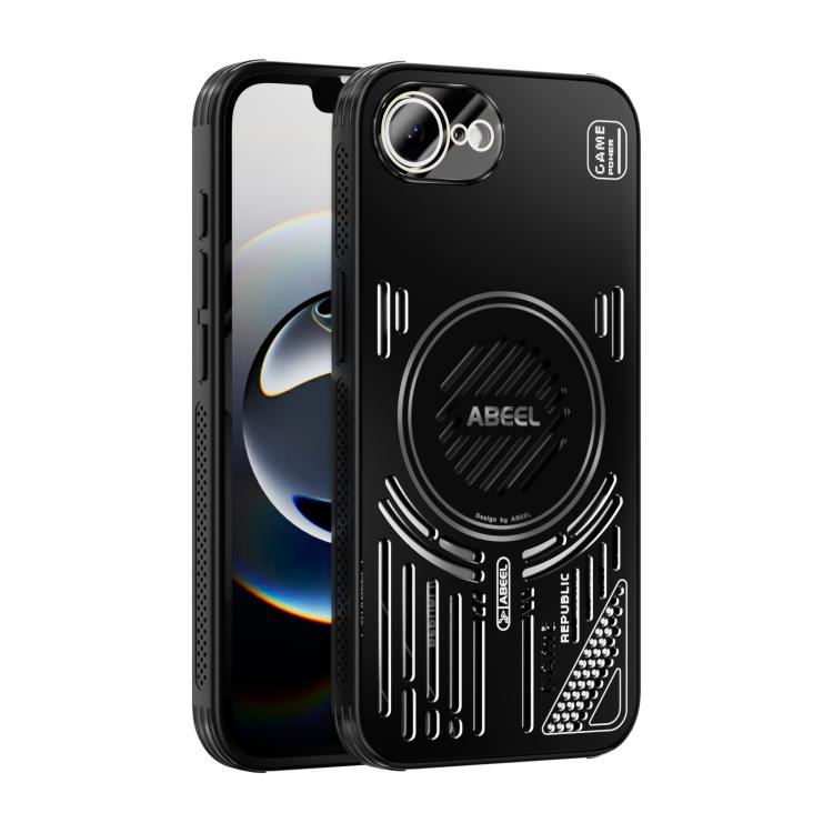 ABEEL Ice Fox Series Magsafe Heat Sink Cooling Phone Case, For iPhone 16e, For iPhone 16 Pro Max, For iPhone 16 Pro, For iPhone 16