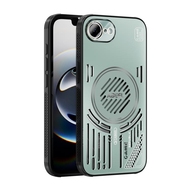ABEEL Ice Fox Series Magsafe Heat Sink Cooling Phone Case, For iPhone 16e, For iPhone 16 Pro Max, For iPhone 16 Pro, For iPhone 16