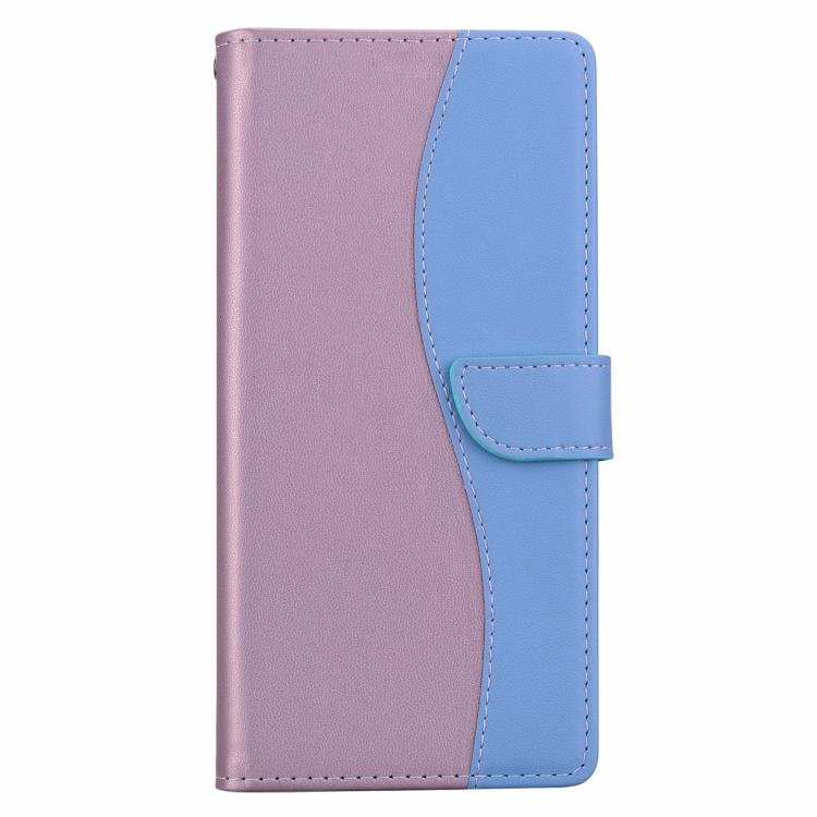 Embossed Two-Color Leather Phone Case, For iPhone 16 Plus, For iPhone 16, For iPhone 15 Pro Max