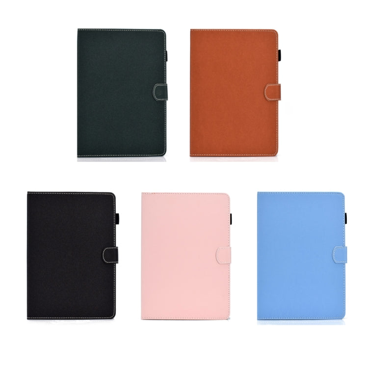 Solid Color Magnetic Horizontal Flip Leather Case with Card Slots & Holder & Anti-skid Strip, For iPad Air 2022 / 2020 10.9