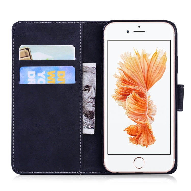 Tiger Embossing Pattern Horizontal Flip Leather Case with Holder & Card Slots & Wallet, For iPhone 6s / 6, For iPhone 6s Plus / 6 Plus, For iPhone 8 Plus / 7 Plus, For iPhone SE 2022 / SE 2020 / 8 / 7