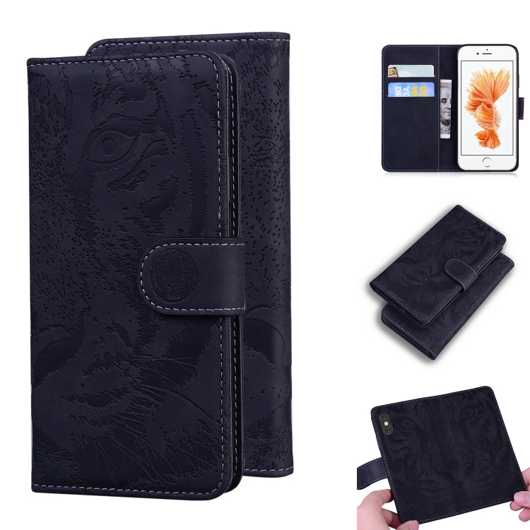 Tiger Embossing Pattern Horizontal Flip Leather Case with Holder & Card Slots & Wallet, For iPhone 6s / 6, For iPhone 6s Plus / 6 Plus, For iPhone 8 Plus / 7 Plus, For iPhone SE 2022 / SE 2020 / 8 / 7