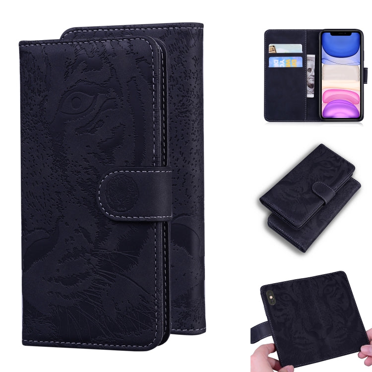 Tiger Embossing Pattern Horizontal Flip Leather Case with Holder & Card Slots & Wallet, For iPhone 11, For iPhone 11 Pro, For iPhone 11 Pro Max, For iPhone XS / X