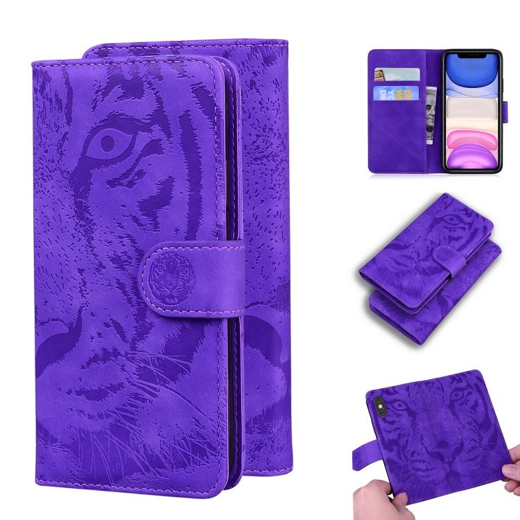 Tiger Embossing Pattern Horizontal Flip Leather Case with Holder & Card Slots & Wallet, For iPhone 11, For iPhone 11 Pro, For iPhone 11 Pro Max, For iPhone XS / X