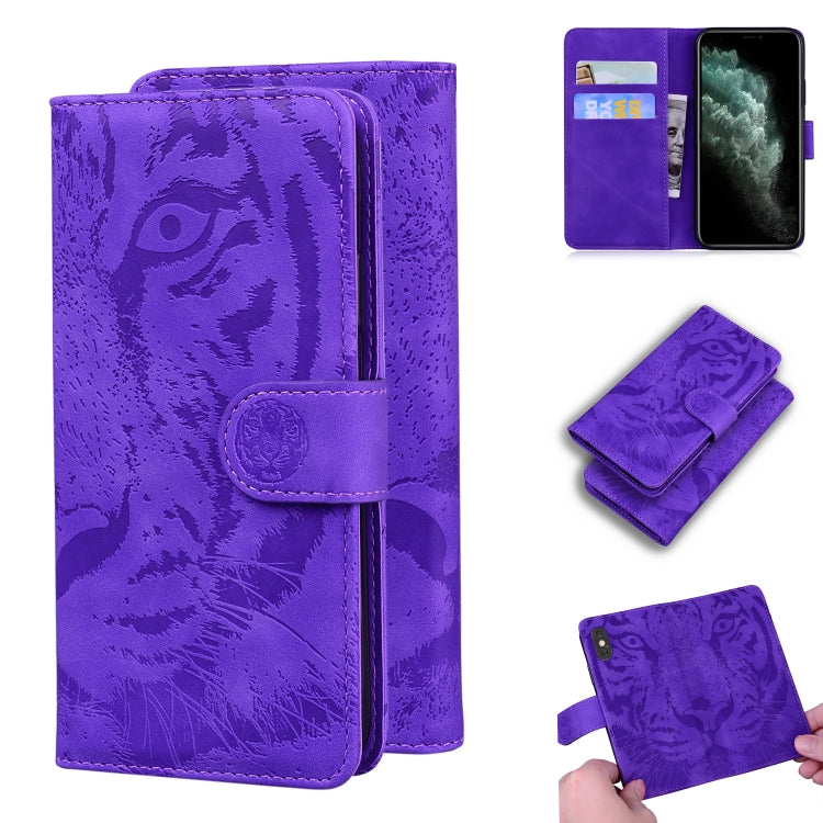 Tiger Embossing Pattern Horizontal Flip Leather Case with Holder & Card Slots & Wallet, For iPhone 11, For iPhone 11 Pro, For iPhone 11 Pro Max, For iPhone XS / X