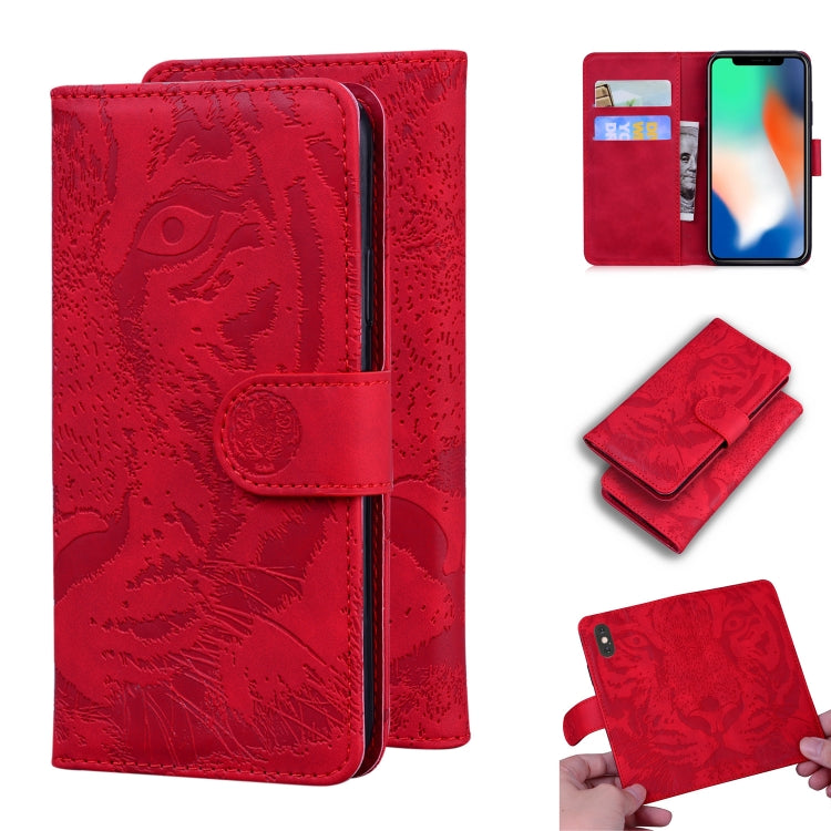 Tiger Embossing Pattern Horizontal Flip Leather Case with Holder & Card Slots & Wallet, For iPhone 11, For iPhone 11 Pro, For iPhone 11 Pro Max, For iPhone XS / X