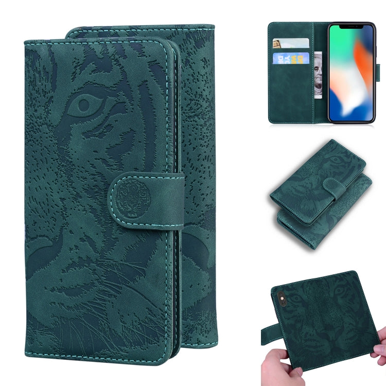 Tiger Embossing Pattern Horizontal Flip Leather Case with Holder & Card Slots & Wallet, For iPhone 11, For iPhone 11 Pro, For iPhone 11 Pro Max, For iPhone XS / X