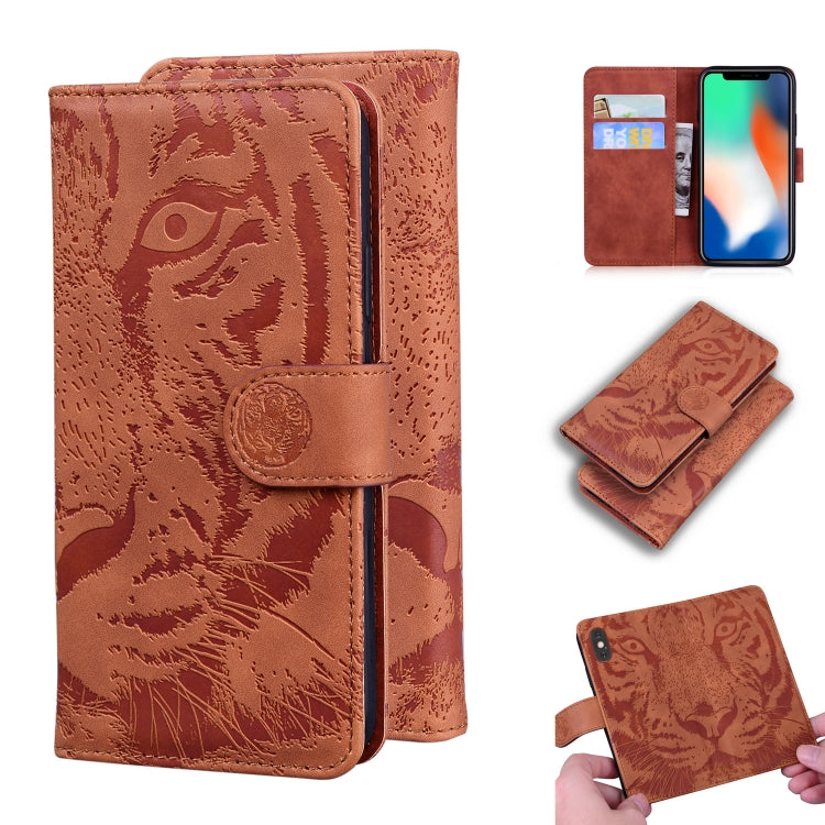 Tiger Embossing Pattern Horizontal Flip Leather Case with Holder & Card Slots & Wallet, For iPhone 11, For iPhone 11 Pro, For iPhone 11 Pro Max, For iPhone XS / X